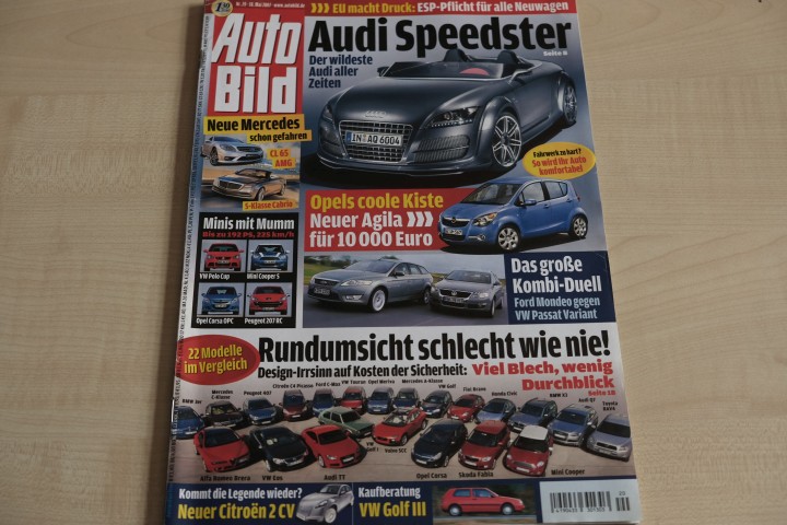 Deckblatt Auto Bild (20/2007)